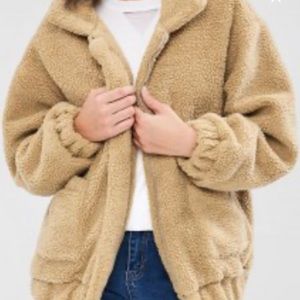 ZAFUL Oversized Teddy Bear Coat